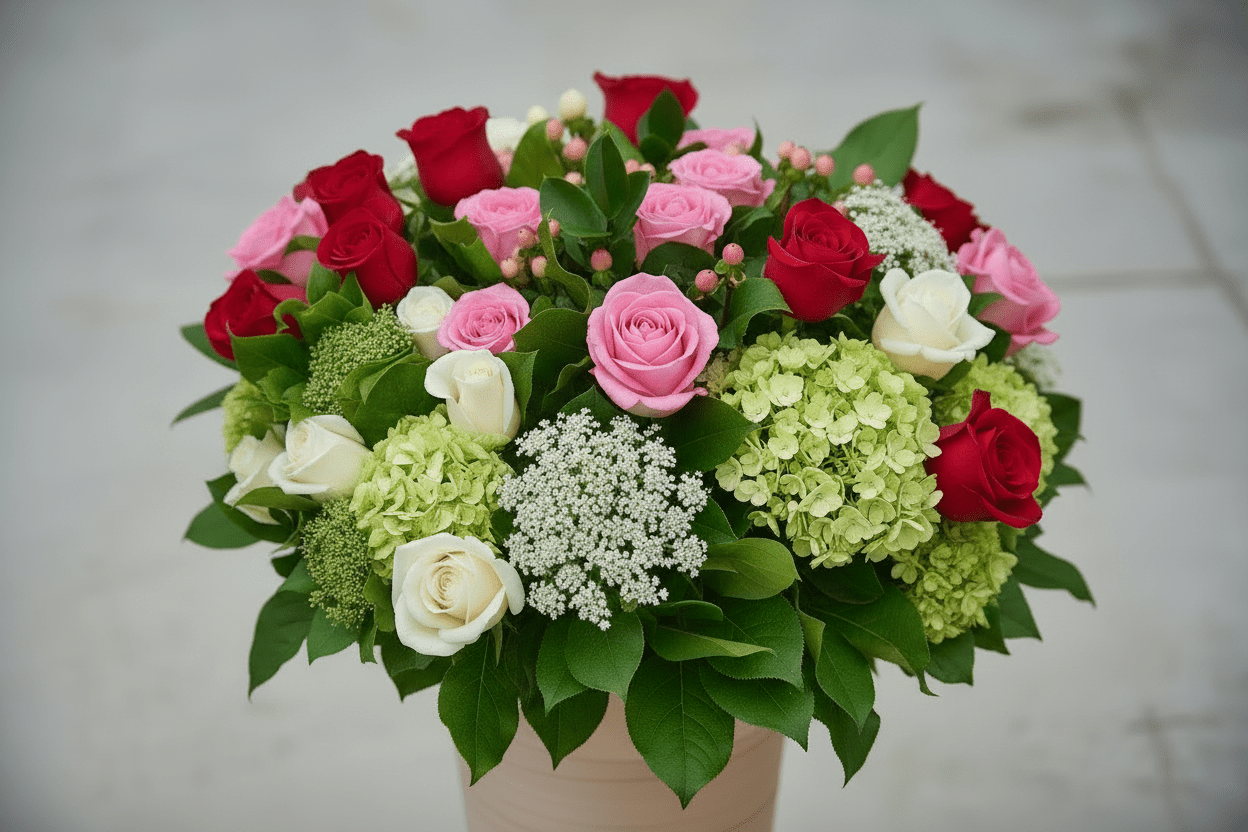 3 Dozen Roses - Garrett Florist