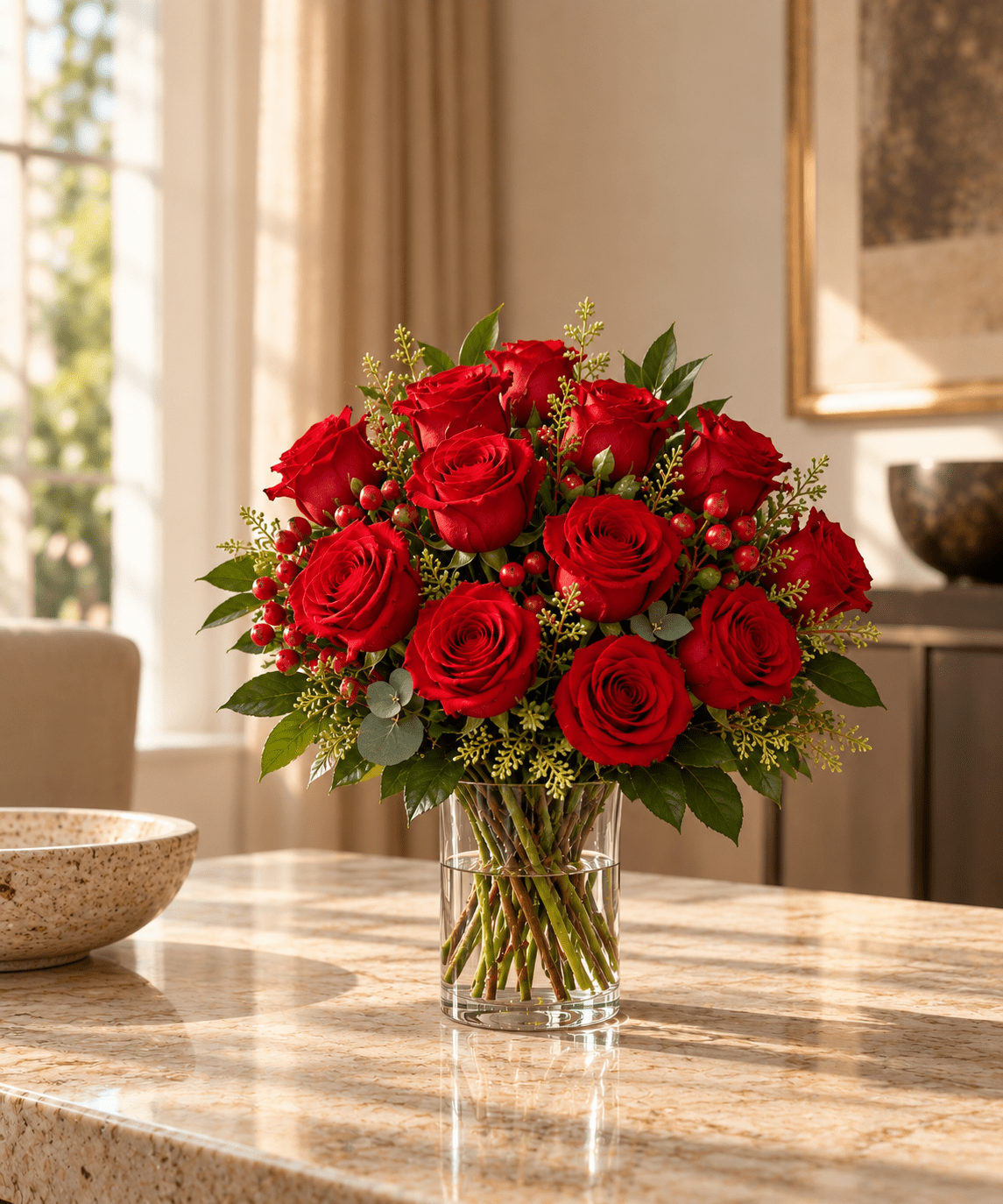 A Dozen Red Roses - Garrett Florist
