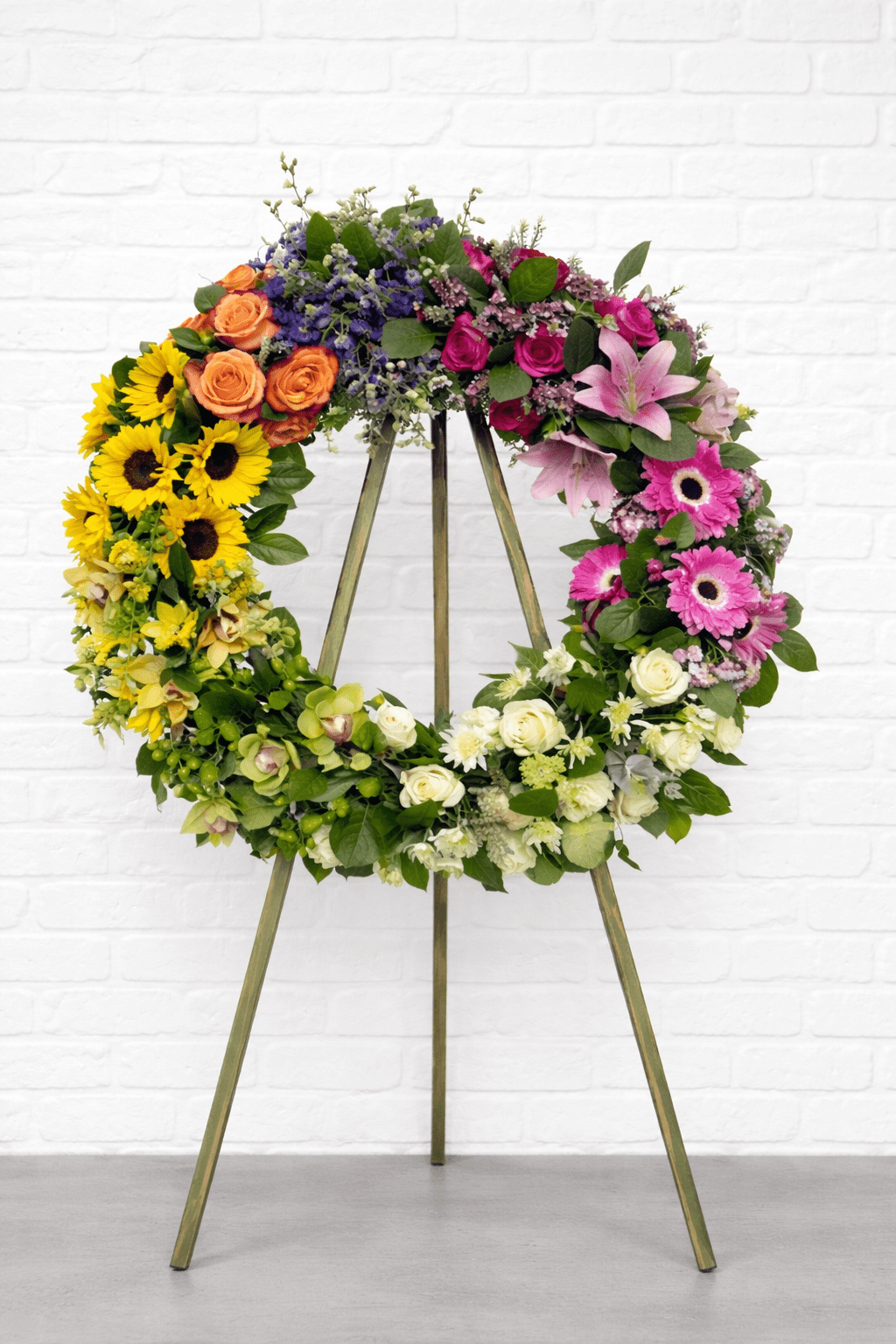 Celebration of Life Wreath - Garrett Florist