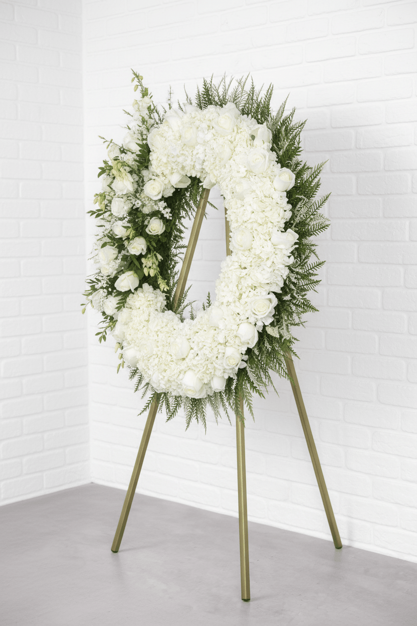 Eternal Peace Wreath - Garrett Florist