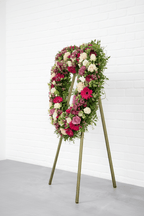 Forever in Our Hearts Open Wreath - Garrett Florist