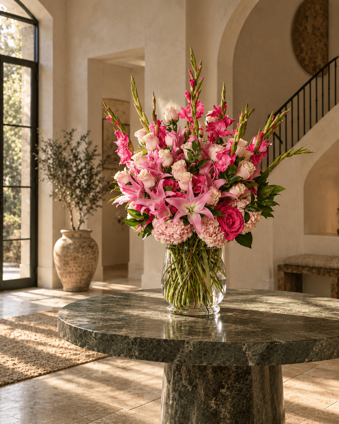 So Enchanting Bouquet (Deluxe Pictured) - Garrett Florist