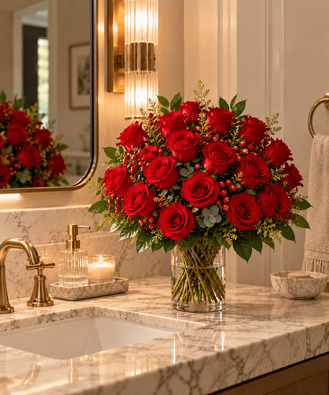 Two Dozen Roses - Garrett Florist